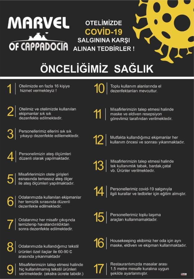 Готель Marvel Of Cappadocia Гьореме Екстер'єр фото